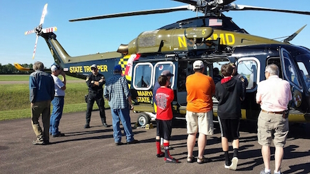 Md Chopper at Grrett County Wings & wheels